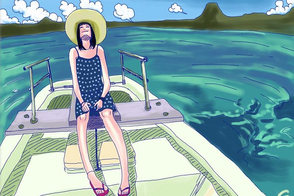 每日心事重重，不如出海溜溜